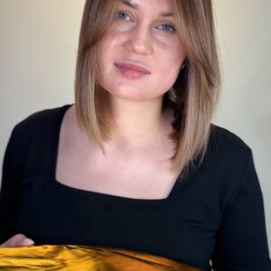 Осветление выход из черного Средние волосы