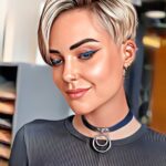 Укладка горячим инструментом Короткие волосы