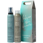 Nabor podarochnyy Muss uvlazhnyayushchiy sprey glina. 200 ml