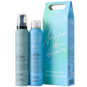 Набор подарочный. Мусс увлажняющий, спрей текстурирующий